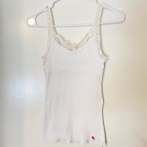 A&F Lace Straps Tank Top